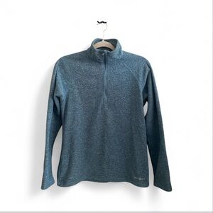 Women’s Teal Eddie Bauer Quarter Zip